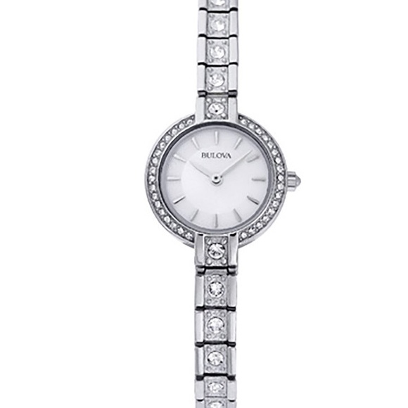 Bulova 96l209 Crystal Ladies Quartz Watch - Picture 6 of 7